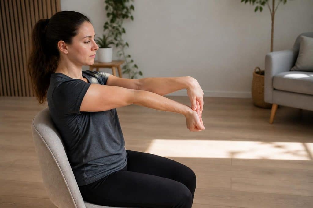 découvrez des exercices simples d'étirements et de mobilisation pour soulager et décoincer le nerf cubital, améliorez votre confort et mobilité au quotidien.