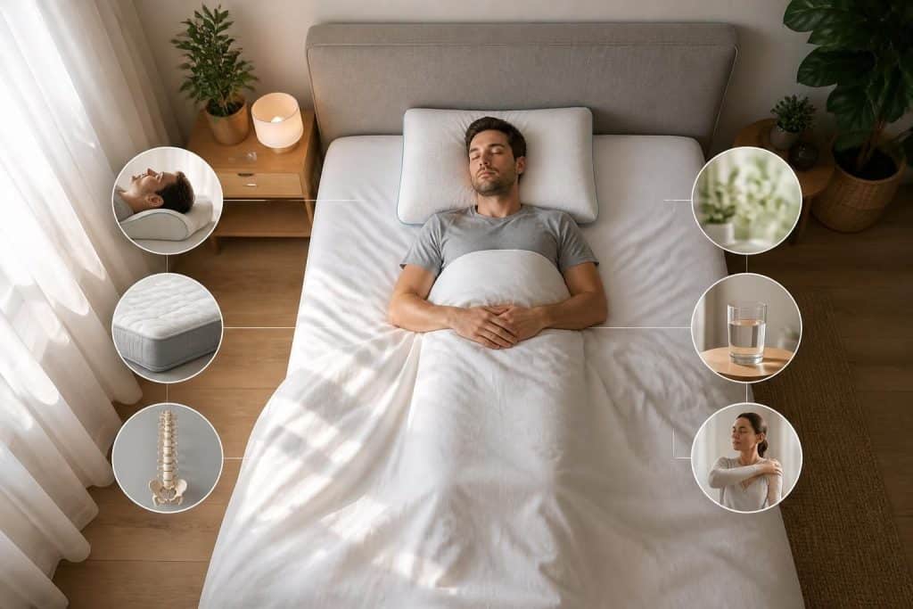 découvrez les bienfaits de dormir sur le dos, ainsi que des conseils pratiques et les précautions essentielles pour un sommeil réparateur et sain.