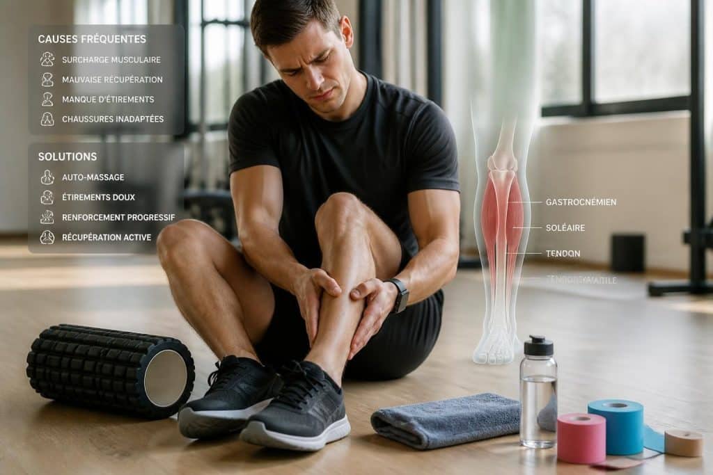 découvrez les causes courantes de la douleur au muscle du mollet et les solutions efficaces pour soulager et prévenir cette gêne musculaire.