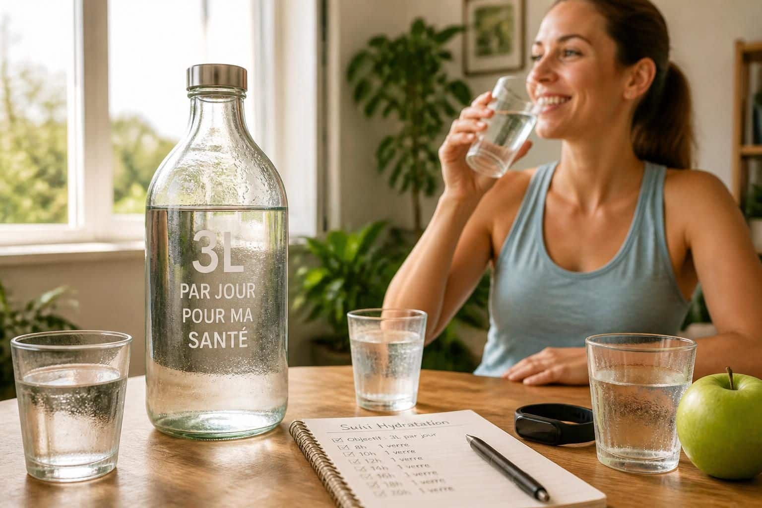 découvrez les bienfaits surprenants de boire 3 litres d'eau par jour pour améliorer votre santé, hydrater votre corps et booster votre énergie au quotidien.
