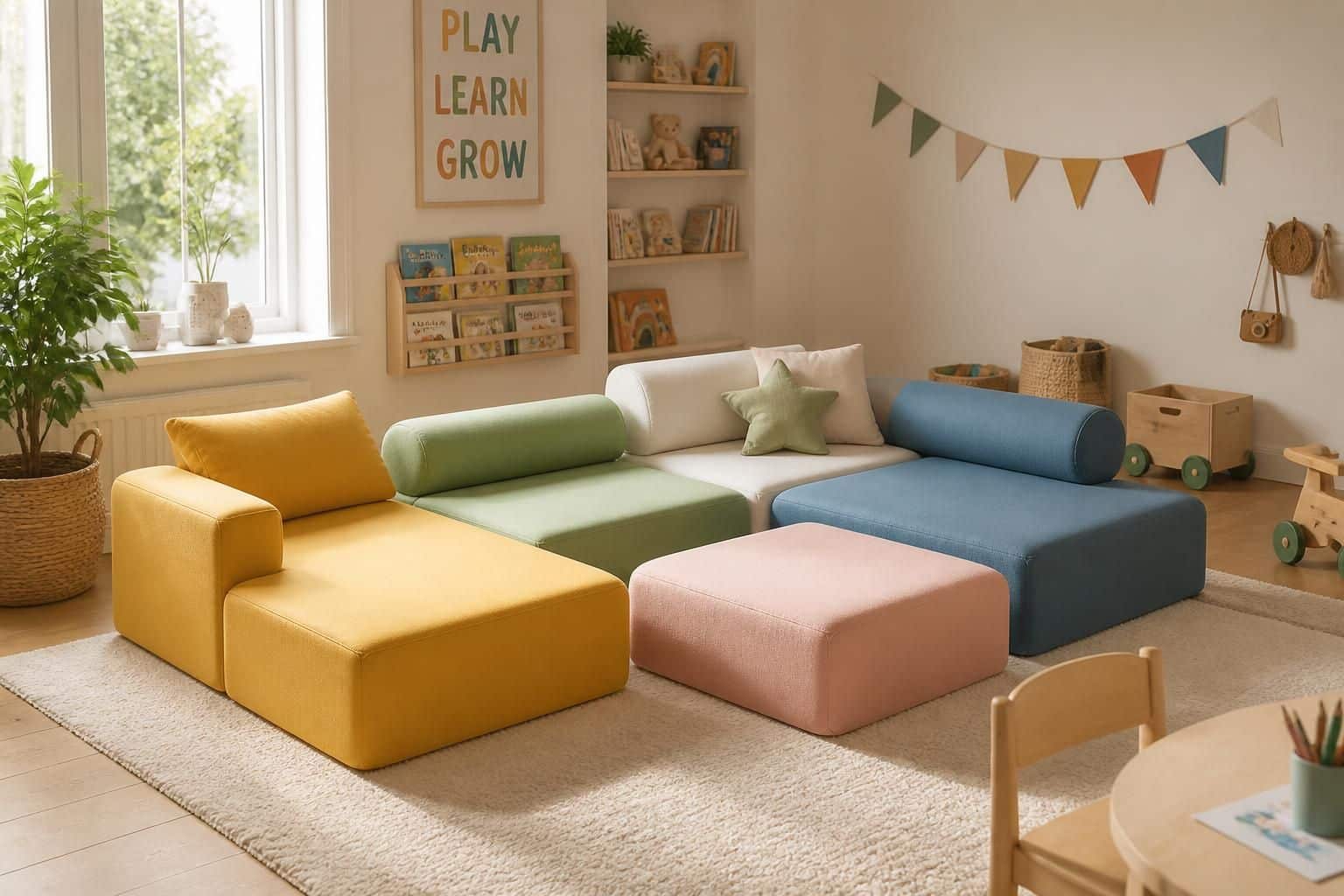 découvrez notre canapé modulable enfant alliant confort optimal, sécurité renforcée et design évolutif pour accompagner la croissance de votre enfant avec style.