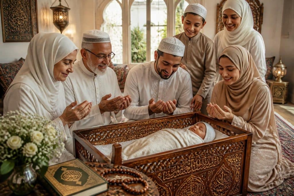 découvrez des messages et invocations traditionnelles islamiques pour féliciter la naissance d'un enfant avec respect et spiritualité.
