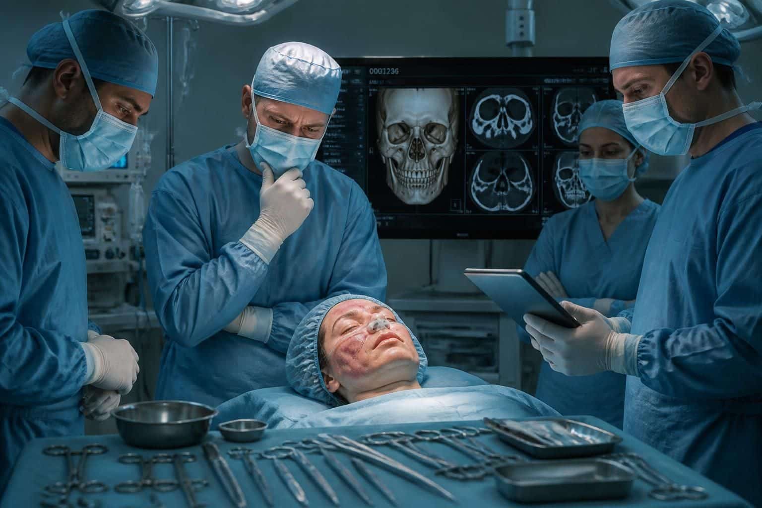 découvrez les causes, conséquences et solutions d'une opération maxillo-faciale ratée pour mieux comprendre et agir face aux complications chirurgicales.